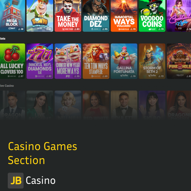Experience the Excitement of JB Casino Platform Experience the Excitement of JB Casino Platform